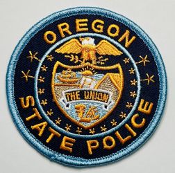 OREGON STATE POLICE SHOULDER PATCH